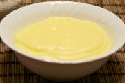 crema al limone e pesche