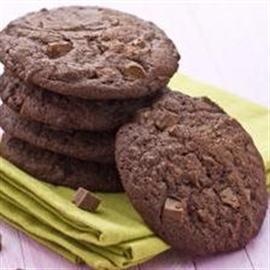 Double chocolate chip cookies