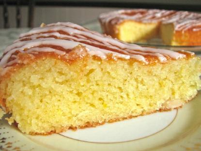 torta margherita con glassa