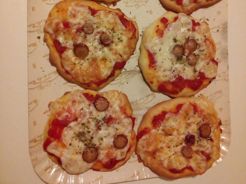 Pizzette  da  aperitivo