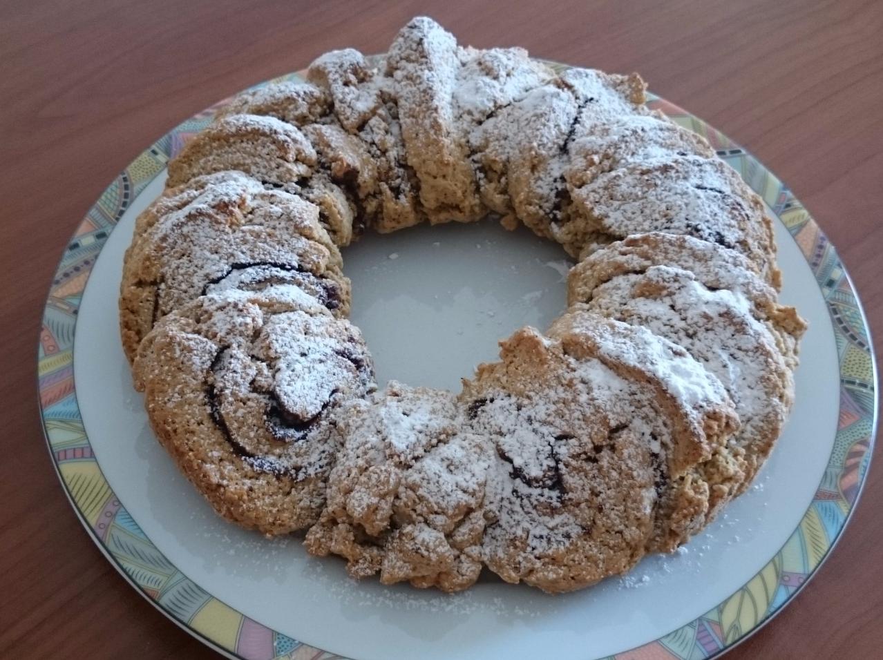 Ciambella al caffè e cioccolato