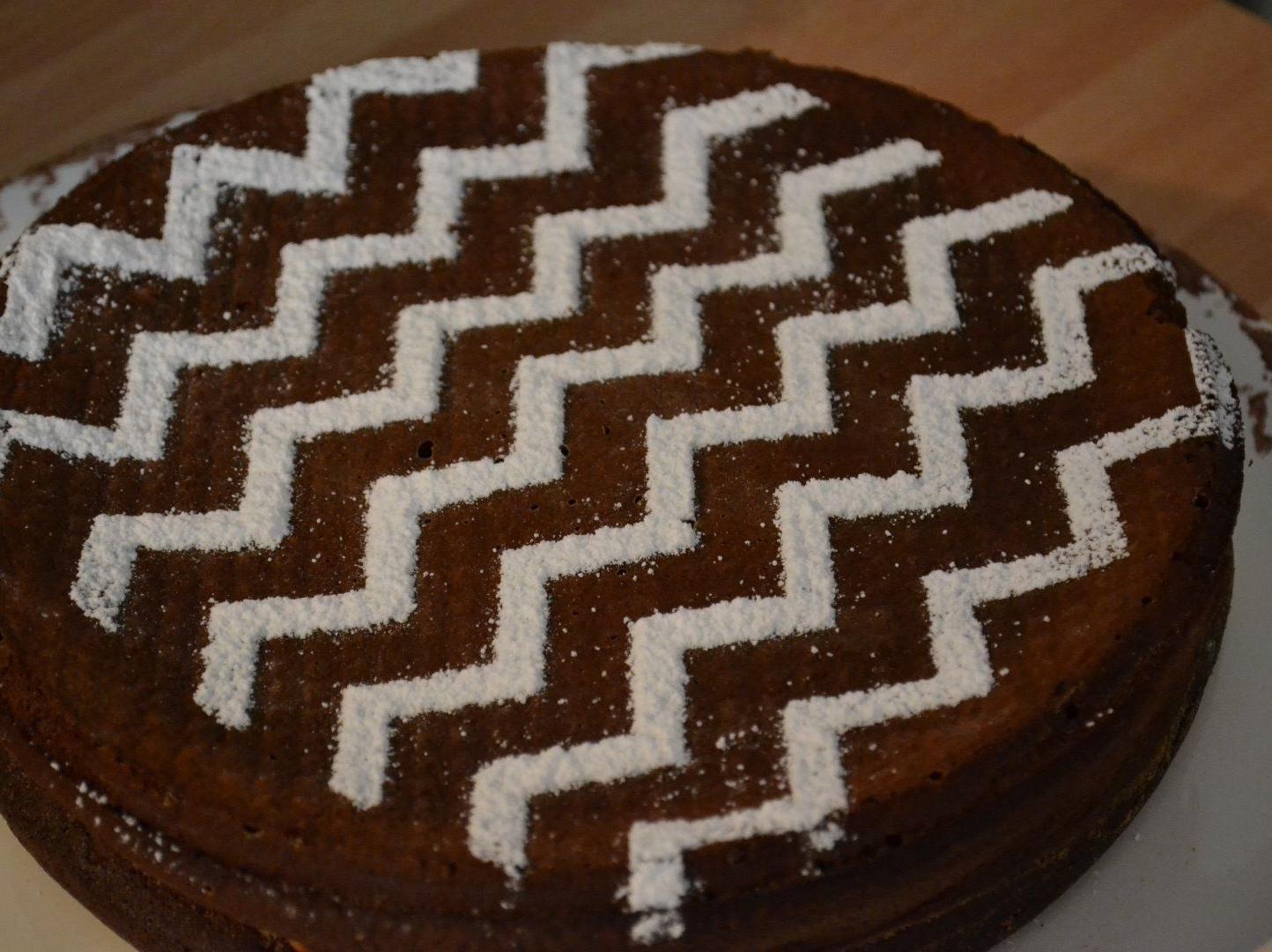 Torta al cioccolato fondente