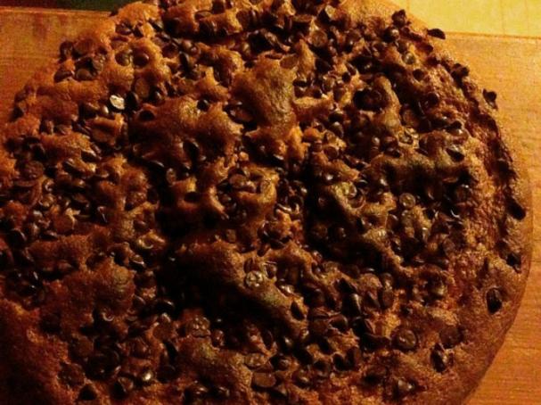 Torta con gocce di cioccolato