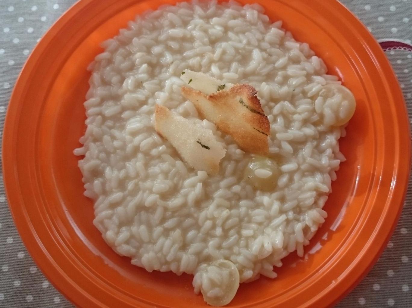 Risotto all'uva bianca