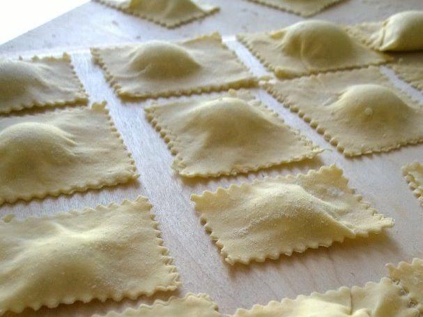 ravioli ricotta e noci