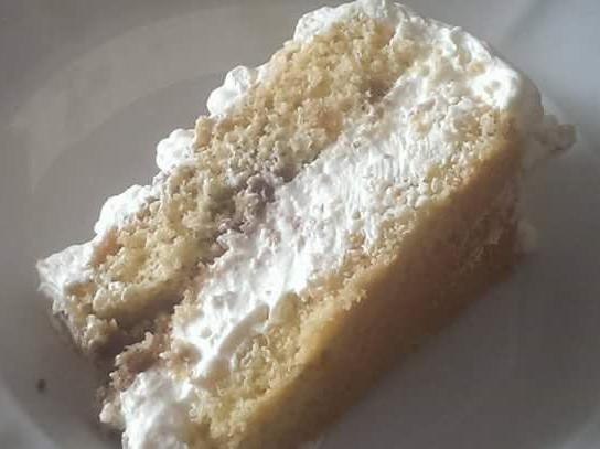 Torta Panna e Caffè