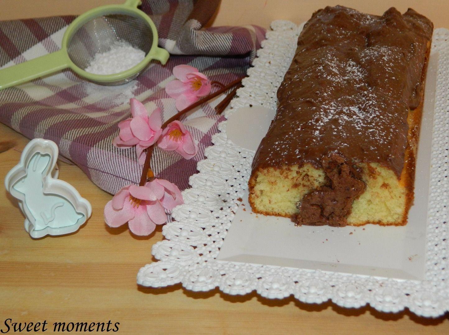 Plumcake con sorpresa al cacao