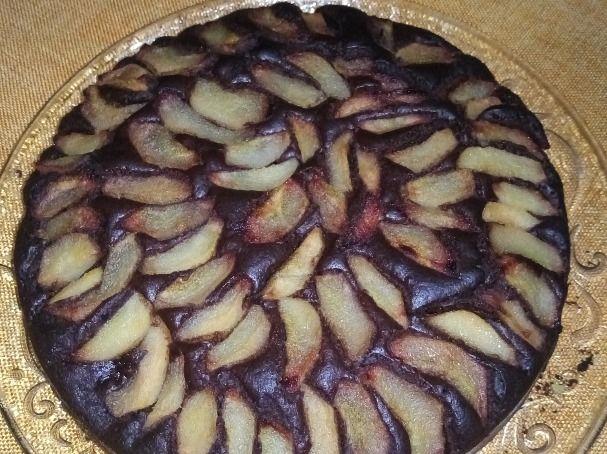 Torta pere e cioccolato