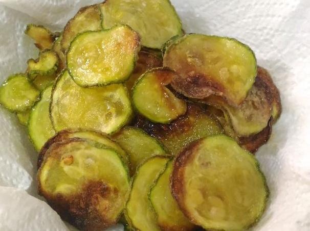 Chips di zucchine