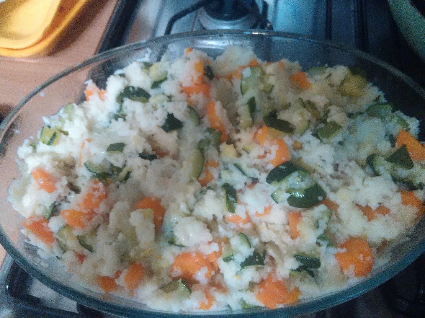 cous cous con verdure