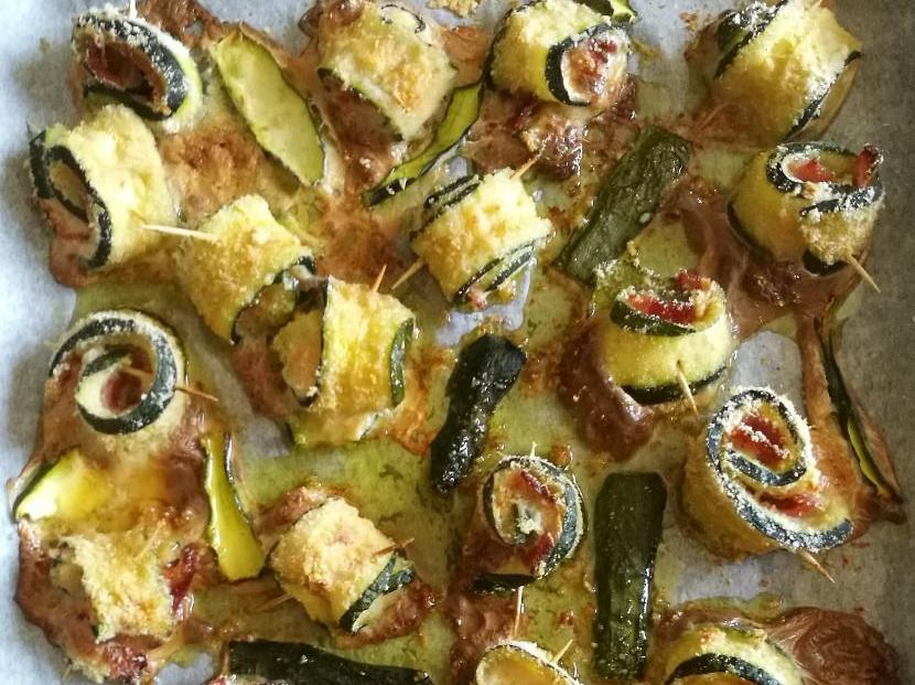 Involtini di zucchine, RICETTA DELLA DOLCINA MORETTO72