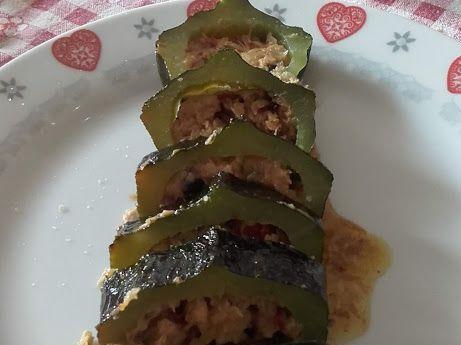 Zucchine ripiene al tonno