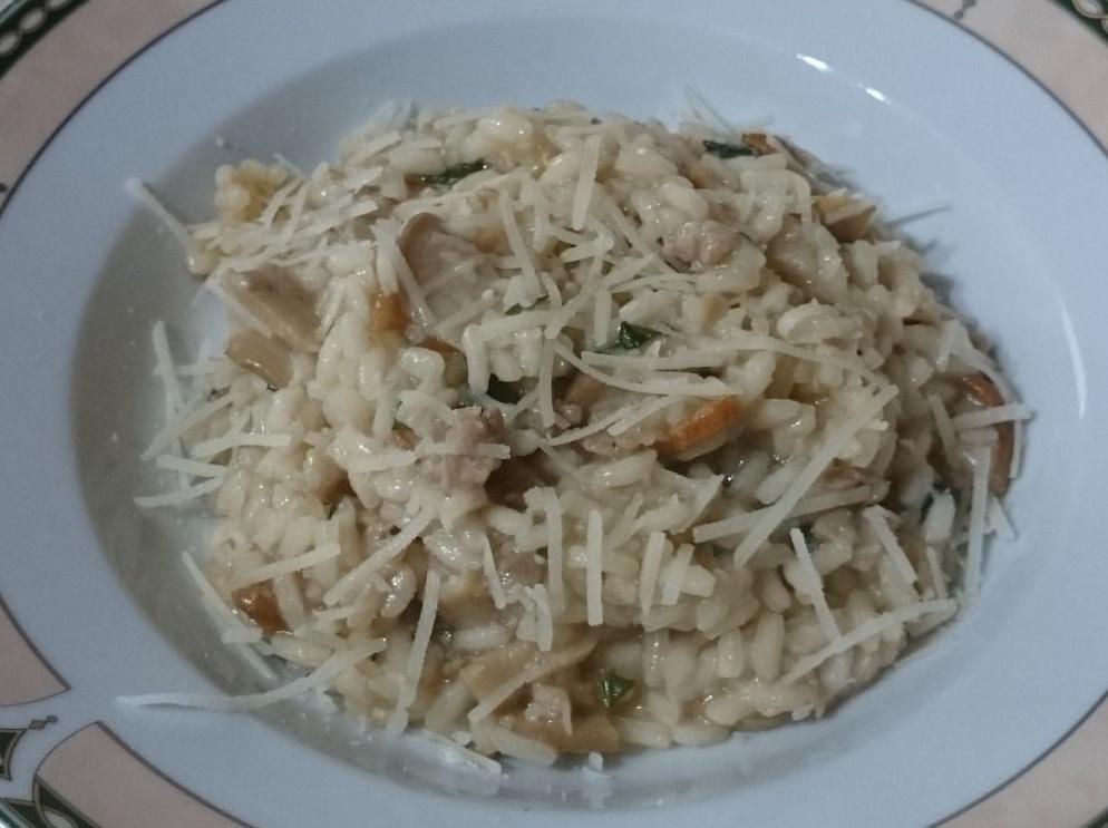 Risotto ai funghi porcini