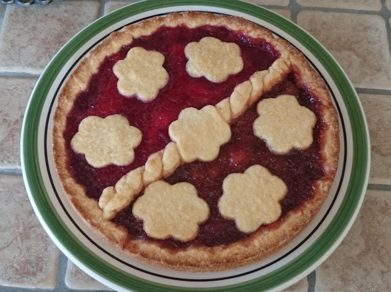 Crostata fragole / ribes rosso