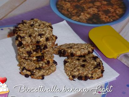 Biscotti Light alla banana