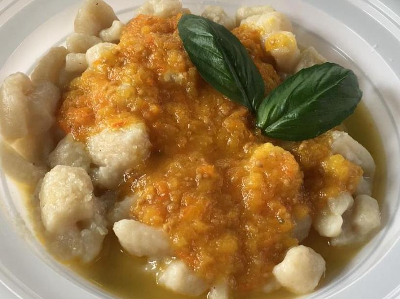 Gnocchi di latte con sugo di pomodorini gialli