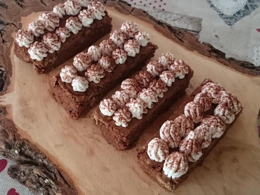 Barrette di brownies