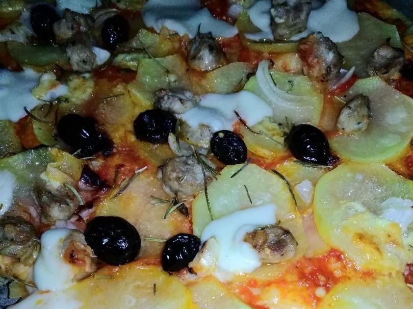 Pizza con patate