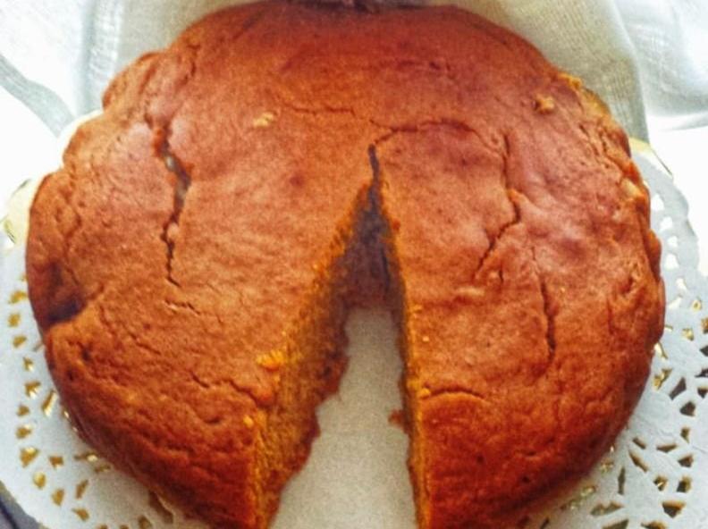 Torta zucca e cioccolato bianco