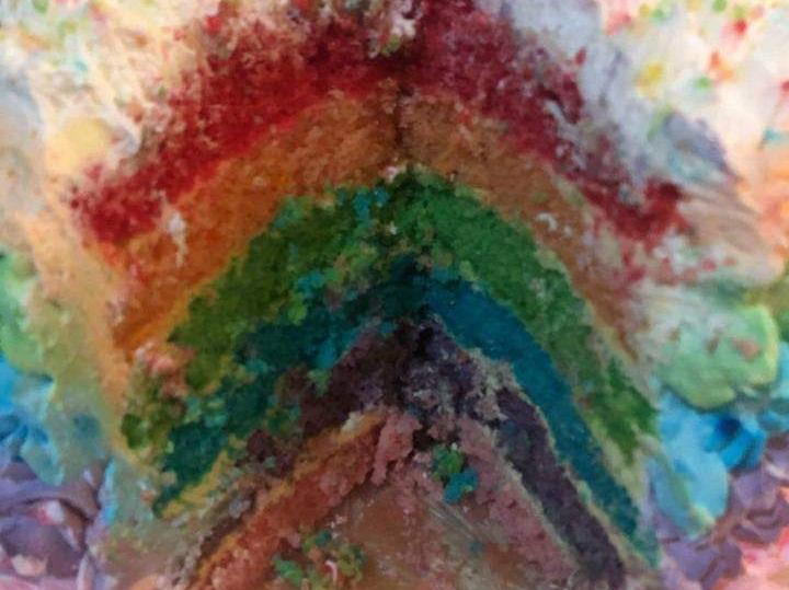 Torta Rainbow