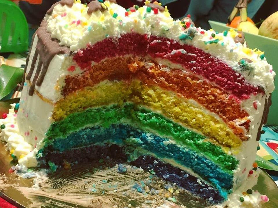 Rainbow Cake