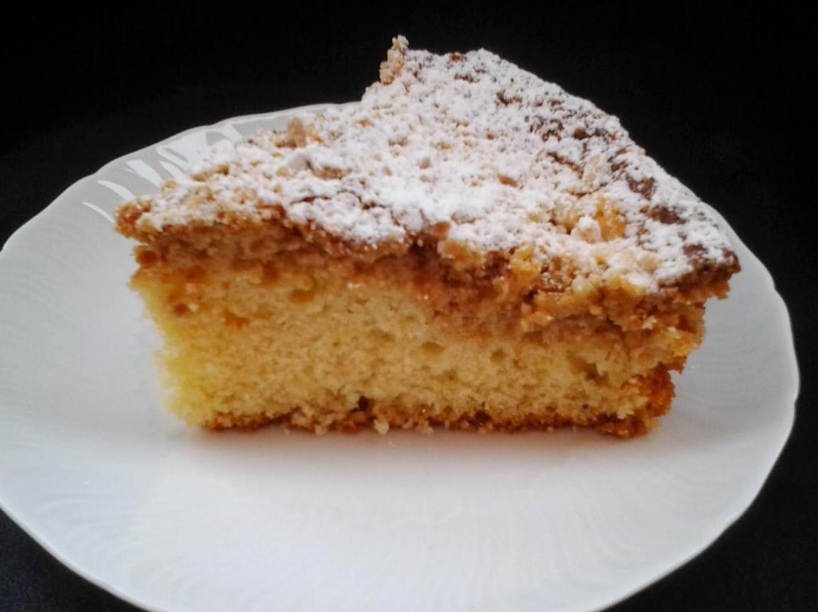 Torta di ricotta con mandorle e amaretti