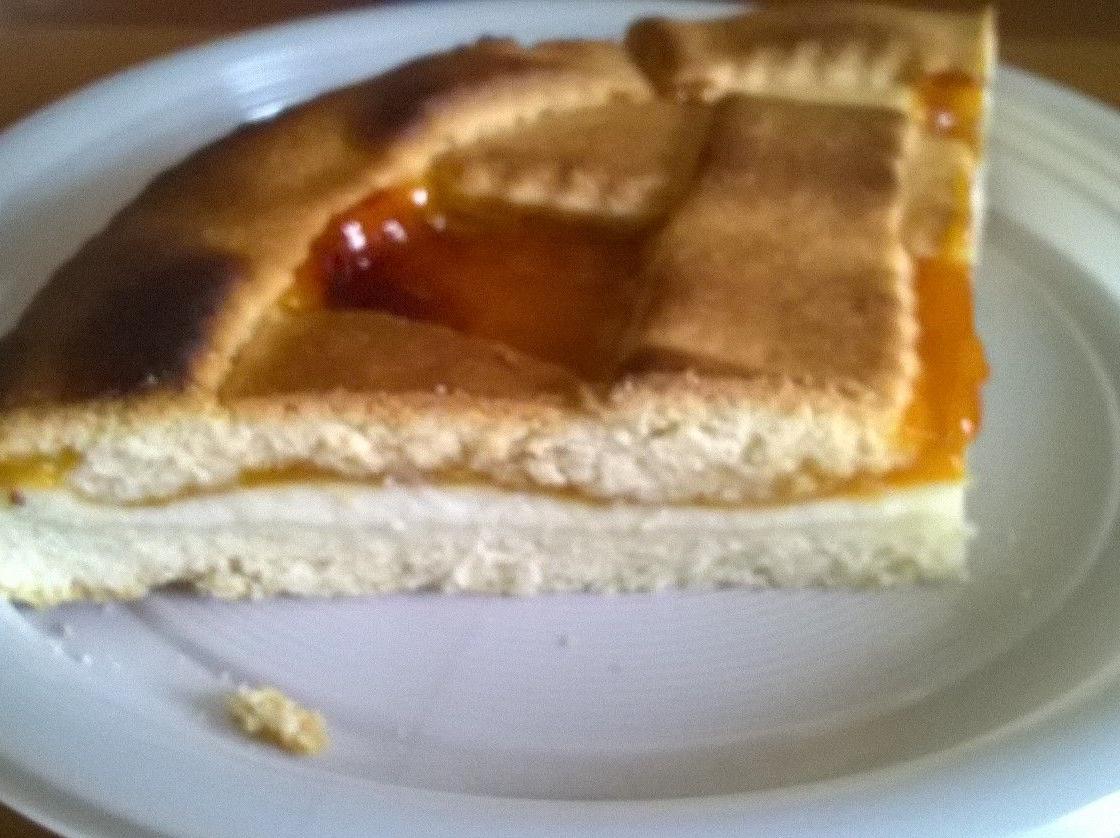 crostata ricotta e marmellata