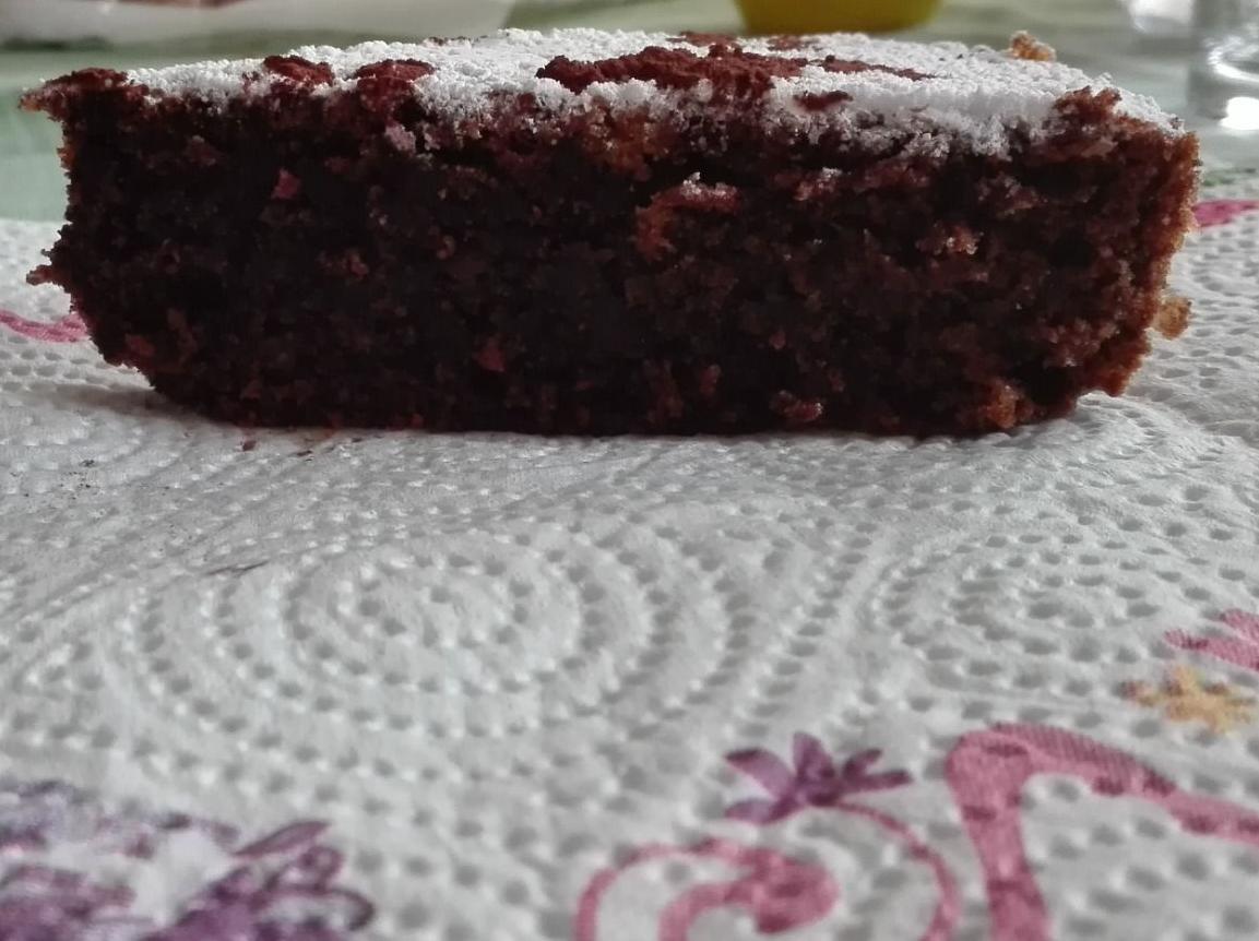 Torta al cioccolato e panna