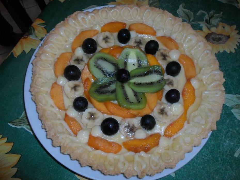 Crostata trionfo di frutta