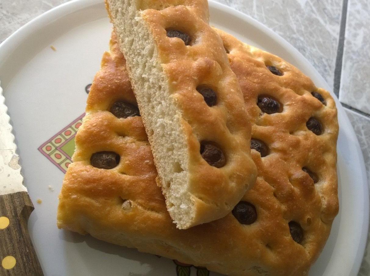 focaccia alle olive