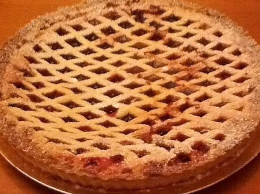 Crostata alla confettura di amarenr