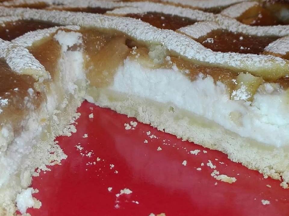 crostata ricotta e marmellata