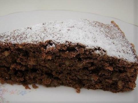 Torta al cioccolato e mandorle