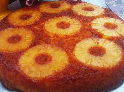 torta all'ananas