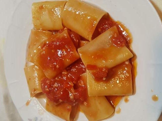 Paccheri con palato