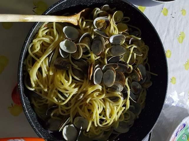 Spaghetti con vongole :)