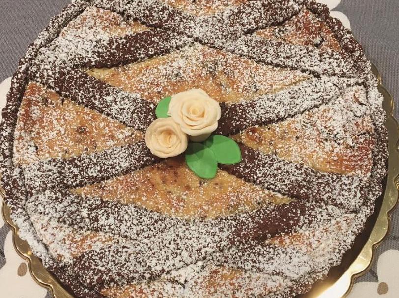 crostata ricotta e cioccolato