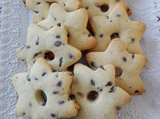 Biscotti con gocce di cioccolato