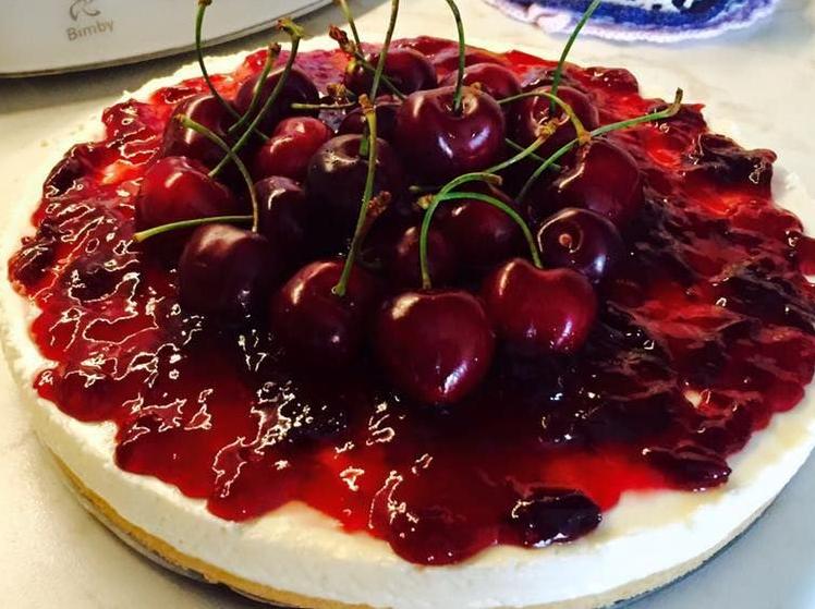 Cheesecake alle ciliegie