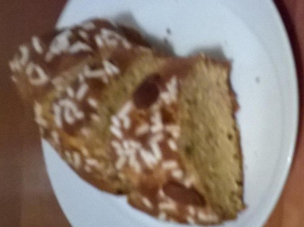 ciambella con granella e mandorle