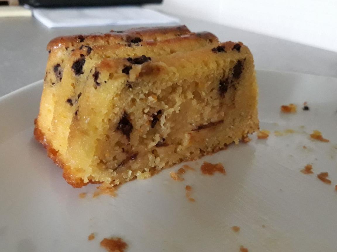 Plumcake arancia e cioccolato