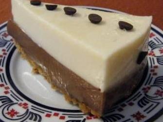 Cheesecake panna e cioccolato