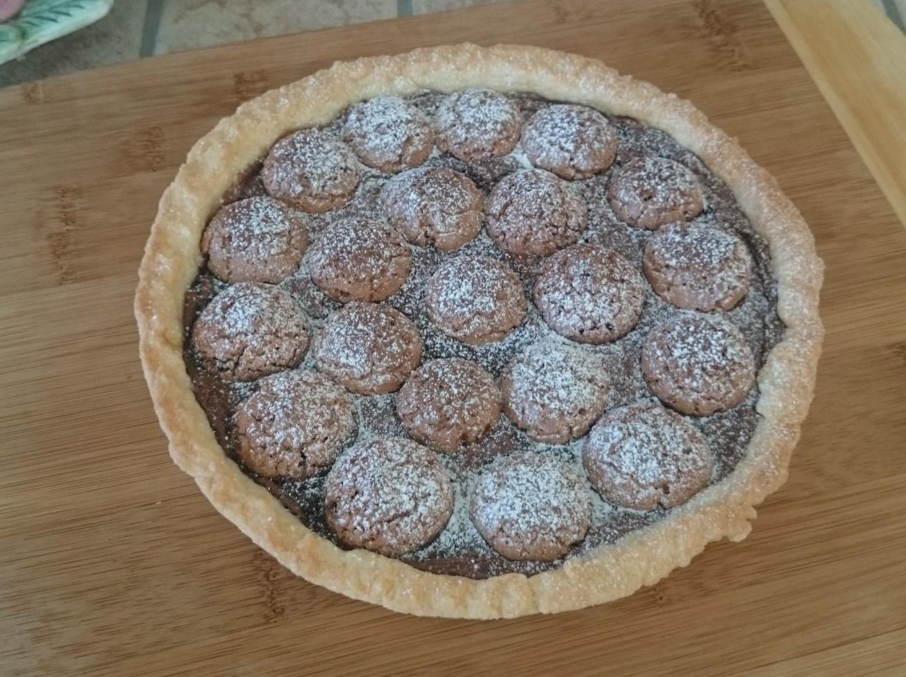 Crostata ciocco-amaretti