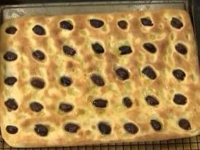 Focaccia alle olive