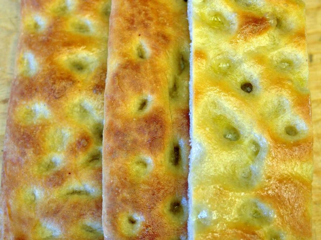 Focaccia con olio extravergine