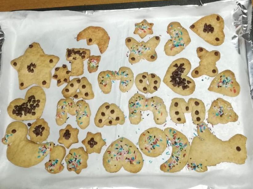 Biscotti di pasta frolla senza uova