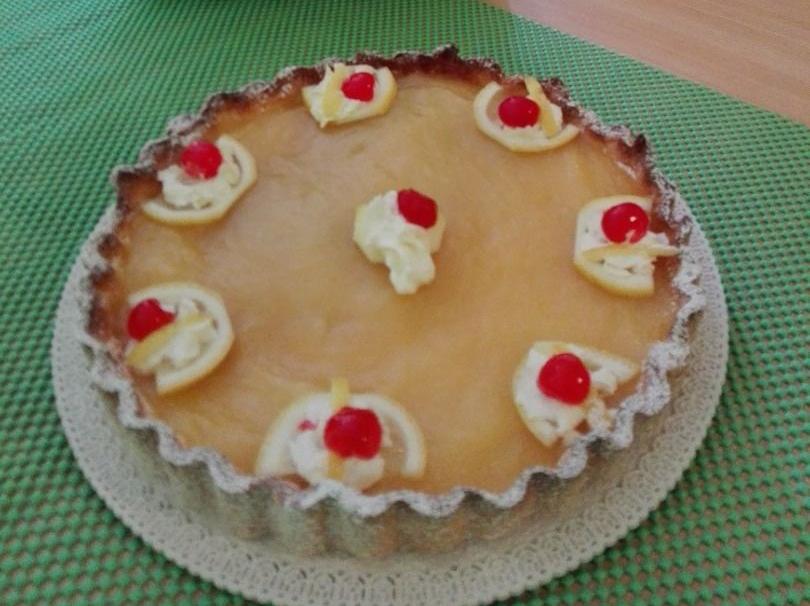 Crostata con crema