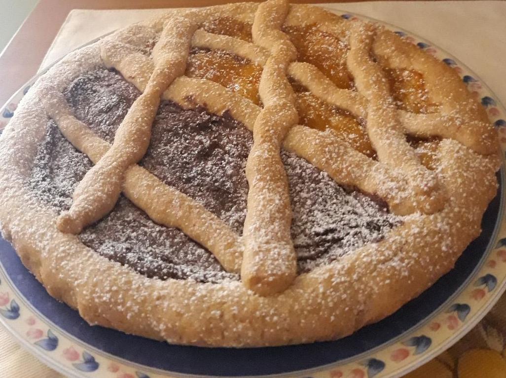 Crostata bicolore