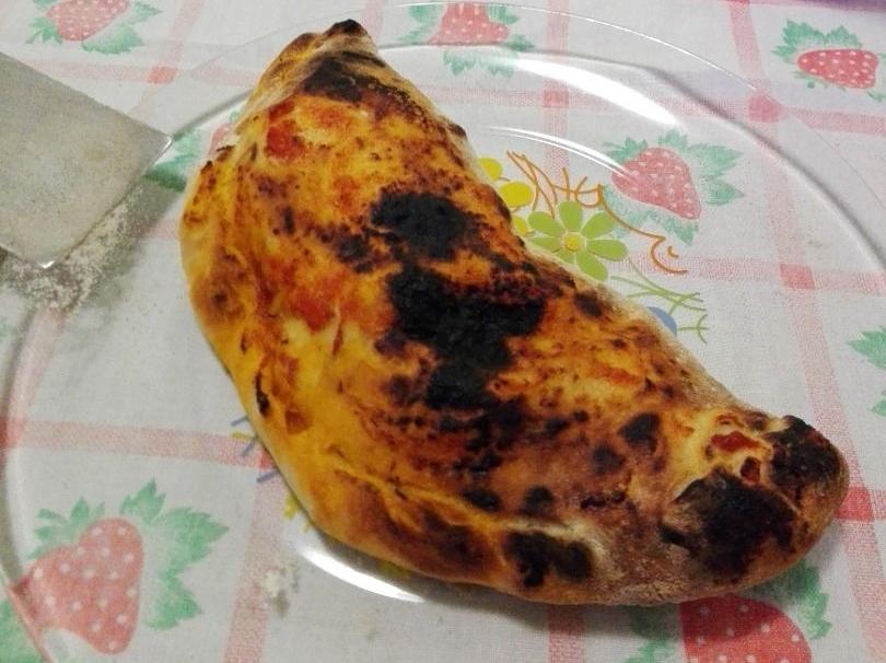 Calzone ,impasto a lunga lievitazione