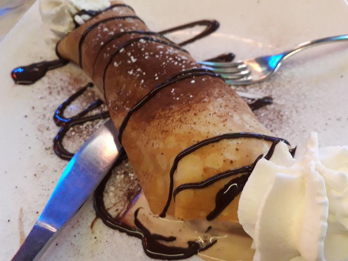 Crepes al gelato